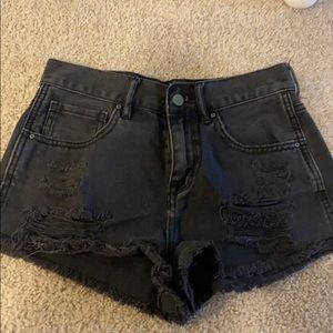 High wasted Jean shorts